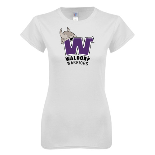Main Image for  Next Level Womens White Boyfriend Tee