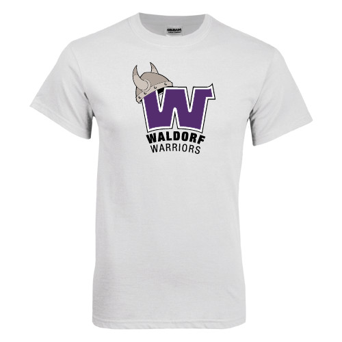 White T Shirt - W Waldorf Warriors
