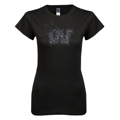 Main Image for  Next Level Womens Black Boyfriend Tee