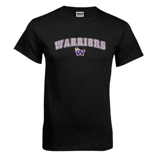  Black T Shirt - Arched Warriors w/ Waldorf W