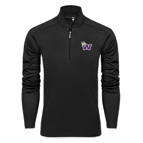  Syntrel Black Interlock 1/4 Zip - Waldorf W