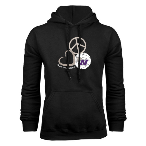  Black Fleece Hoodie - Peace