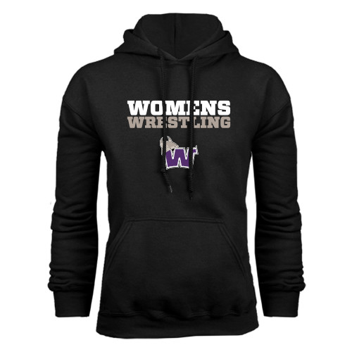  Black Fleece Hoodie - Womens Wrestling Stacked