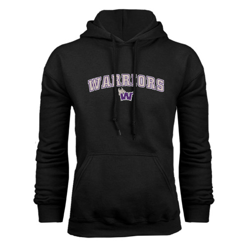  Black Fleece Hoodie - Arched Warriors w/ Waldorf W