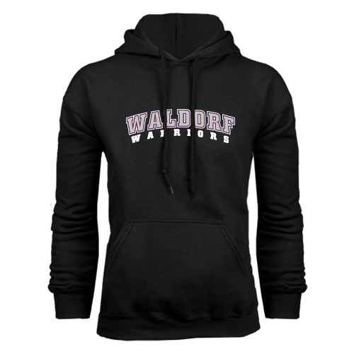  Black Fleece Hoodie - Arched Waldorf Warriors