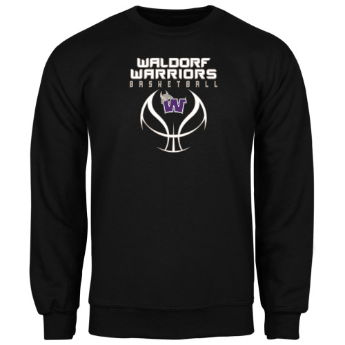  Black Fleece Crew - Basketball Stacked Design