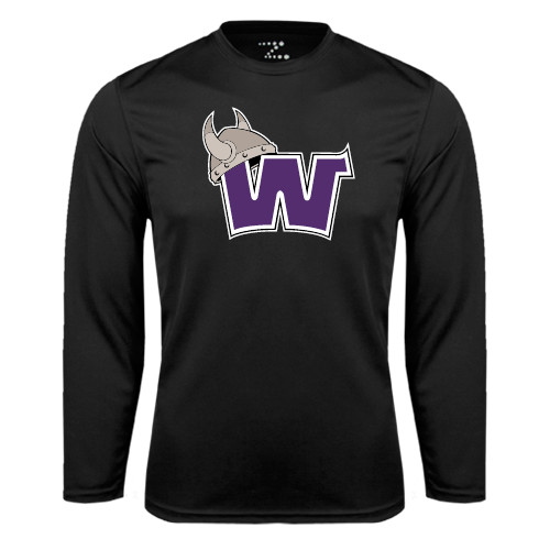  Black Performance Long Sleeve Shirt - Waldorf W