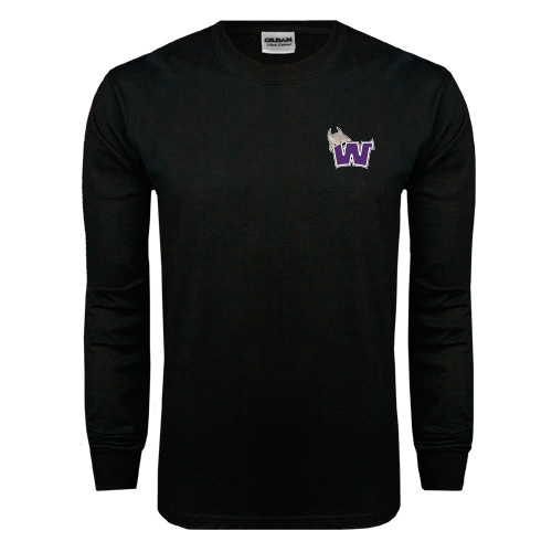  Black Long Sleeve T Shirt - Waldorf W