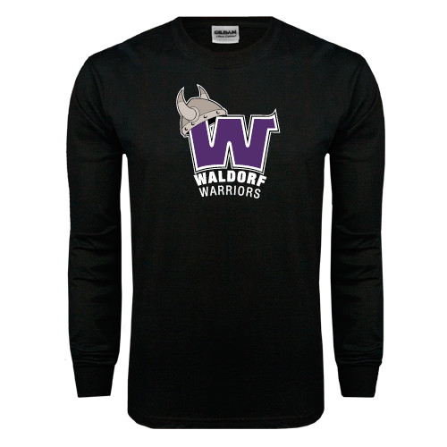 Black Long Sleeve T Shirt - W Waldorf Warriors