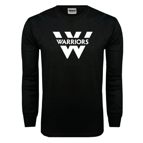  Black Long Sleeve T Shirt - W Warriors