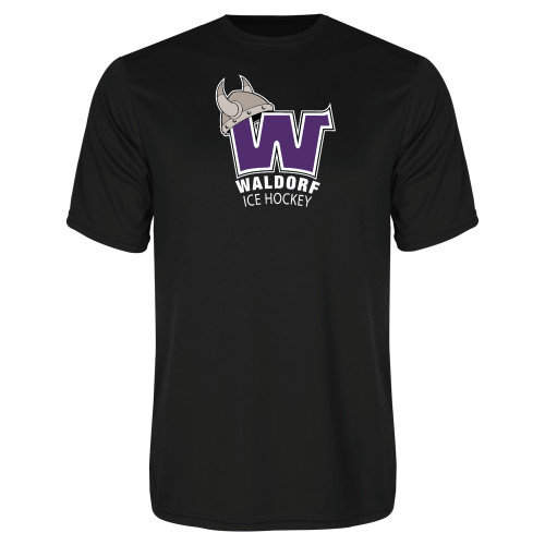  Black Performance Tee - Hockey