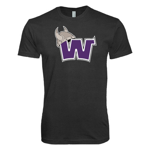  Next Level Black Triblend Tee - Waldorf W