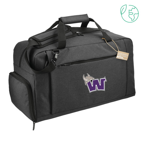  Aft Recycled PET 21 Inch Charcoal Duffel - Waldorf W