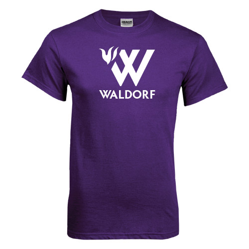  Purple T Shirt - Stacked W Waldorf