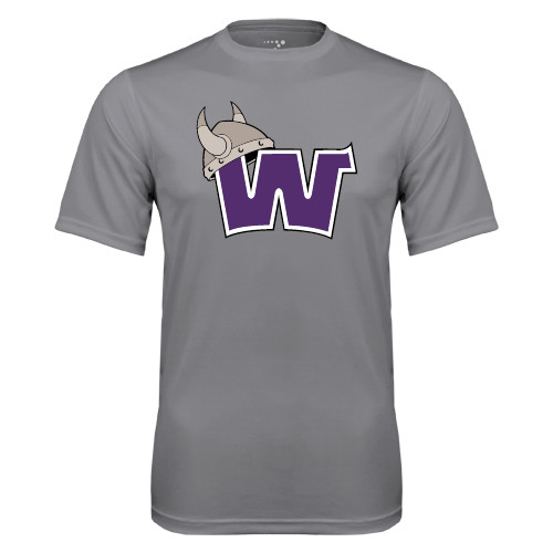  Grey Concrete Performance Tee - Waldorf W