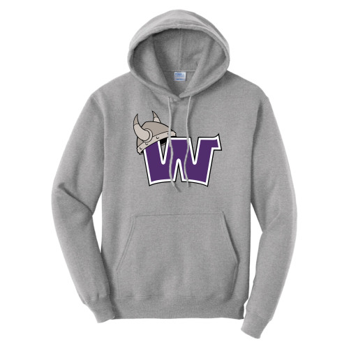  Tall Athletic Heather Fleece Hoodie - Waldorf W