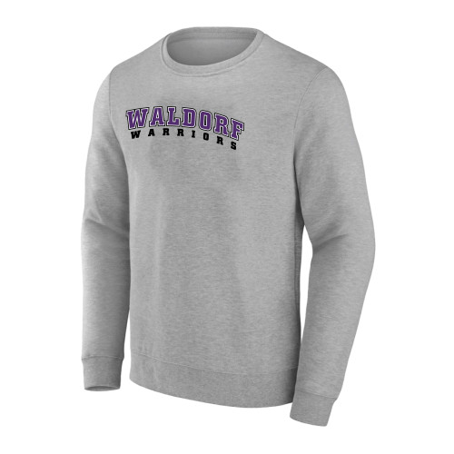  Extended Heather Grey Crew - Arched Waldorf Warriors