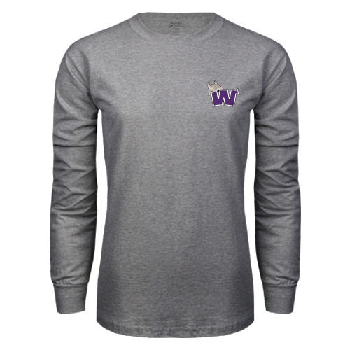  Grey Long Sleeve T Shirt - Waldorf W