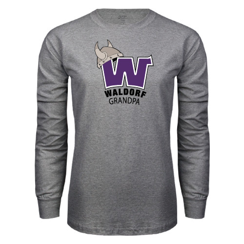  Grey Long Sleeve T Shirt - Grandpa