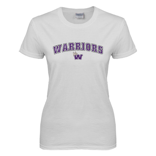 Main Image for  Womens White Short Sleeve Tee