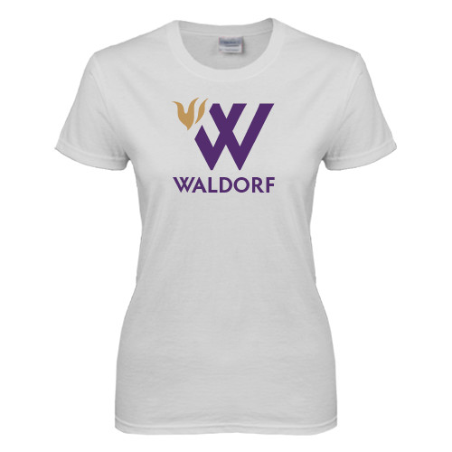 Main Image for  Womens White Short Sleeve Tee
