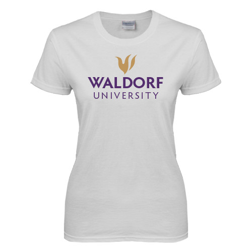 Main Image for  Womens White Short Sleeve Tee
