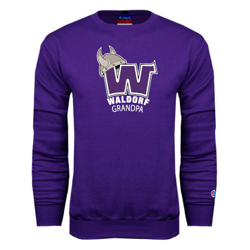  Purple Fleece Crew - Grandpa