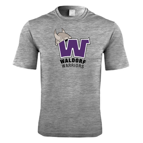  Grey Heather Performance Contender Tee - W Waldorf Warriors
