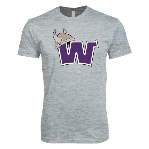  Next Level Heather Grey SoftStyle T Shirt - Waldorf W