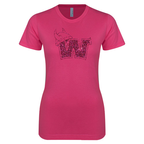 Main Image for  Next Level Womens Fuchsia Boyfriend Tee