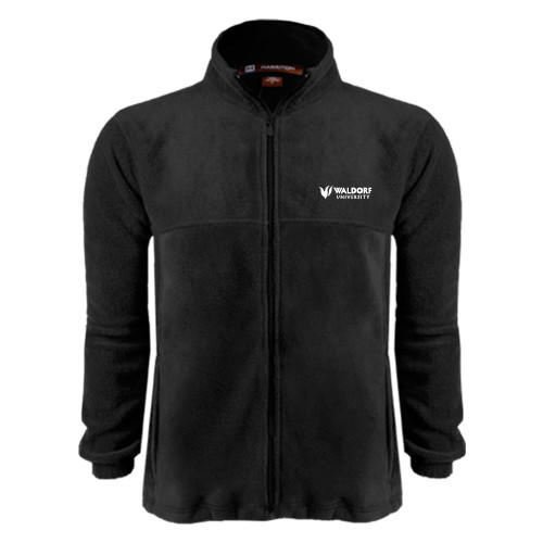 Black Fleece Full Zip Jacket - Waldorf University Academic Mark Flat