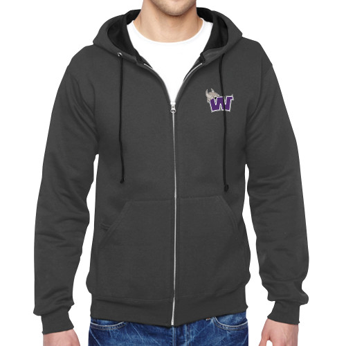 Main Image for  Charcoal Fleece Full Zip Hoodie