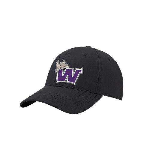  Callaway Performance Black Front Crest Hat - Waldorf W