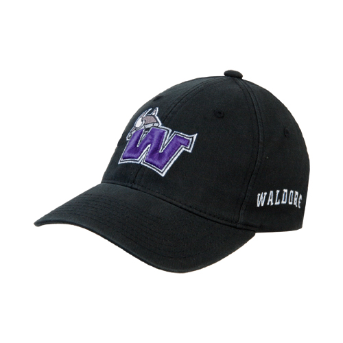  Black Flexfit Structured Low Profile Hat - Waldorf W
