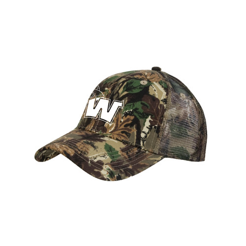  Camo Pro Style Mesh Back Structured Hat - Waldorf W