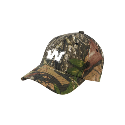 Mossy Oak Camo Structured Adjustable Cap - Waldorf W