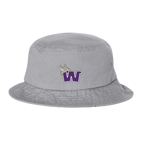  Sportsman Grey Bucket Hat - Waldorf W