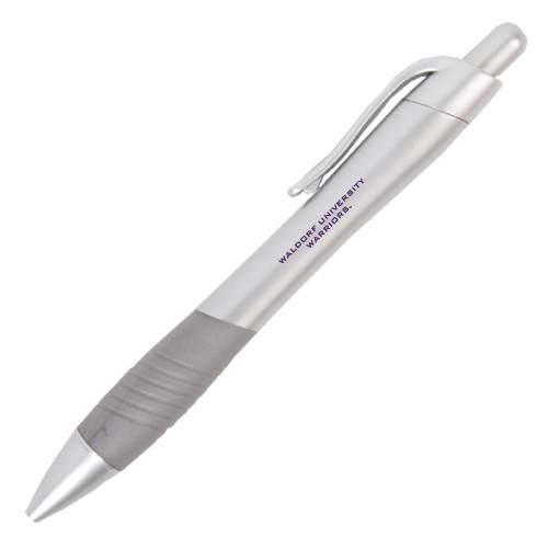  Metallic Mykonos Silver Pen - Waldorf University Warriors