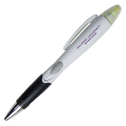  Blossom White Pen/Highlighter - Waldorf University Warriors
