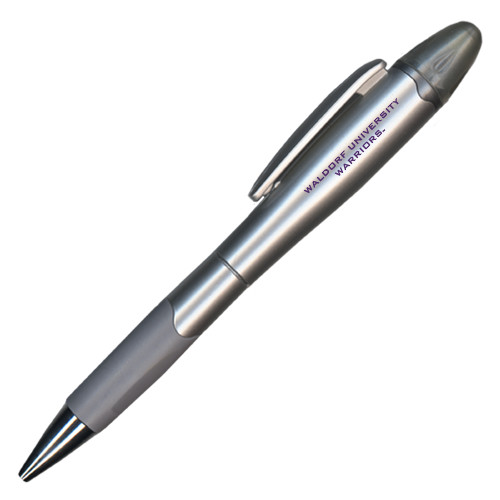 Silver/Silver Blossom Pen/Highlighter - Waldorf University Warriors