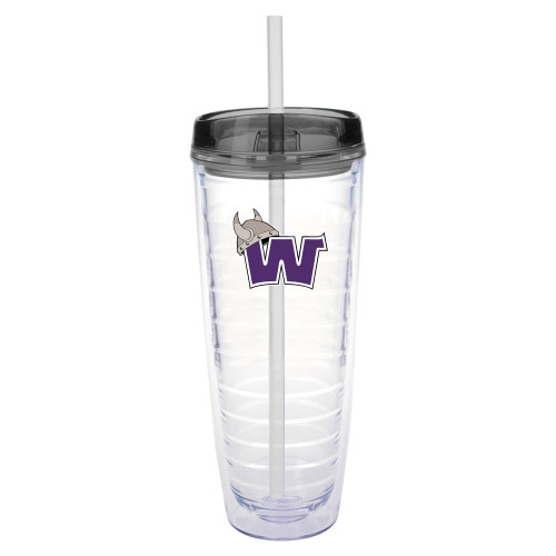  Tritan Double Wall Tumbler w/Charcoal Top 26oz - Waldorf W
