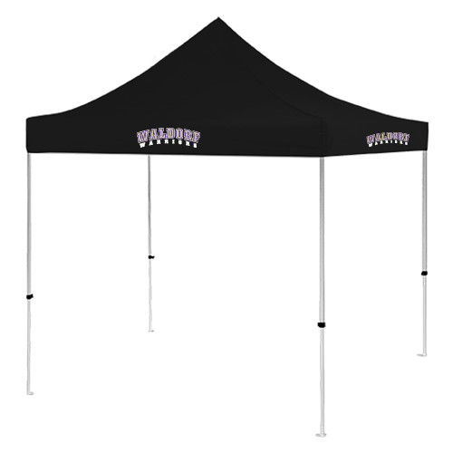  9 ft x 9 ft Black Tent - Arched Waldorf Warriors