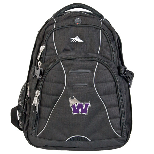 Waldorf High Sierra Black Swerve Computer Backpack
