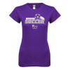 Thumbnail image for  Next Level Womens Purple Boyfriend Tee