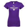 Thumbnail image for  Next Level Womens Purple Boyfriend Tee