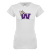 Thumbnail image for  Next Level Womens White Boyfriend Tee
