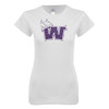 Thumbnail image for  Next Level Womens White Boyfriend Tee