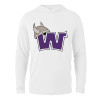 Thumbnail image for  White Long Sleeve Hooded Tee
