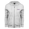 Thumbnail image for  ENZA Womens White Fleece Full Zip Hoodie
