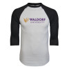 Thumbnail image for  White/Black Raglan Baseball T Shirt